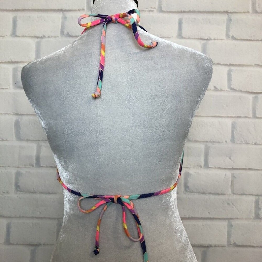 Victorias Secret Swim Bikini Triangle Top Size M Push Up - Picture 3 of 8